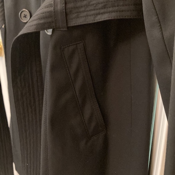 Express Women Trench Coat (Black) - Picture 8 of 9